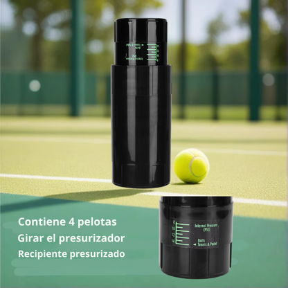 Presurizador pelotas tenis