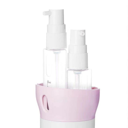 Botellas Dispensadoras de Cosméticos y Champú de Viaje 4-en-1