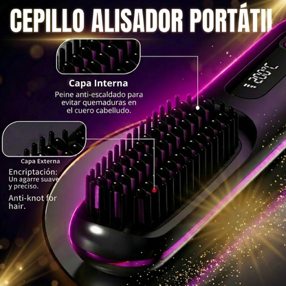 Cepillo Alisador inalámbrico