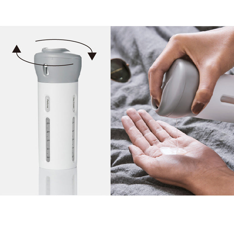 Botellas Dispensadoras de Cosméticos y Champú de Viaje 4-en-1